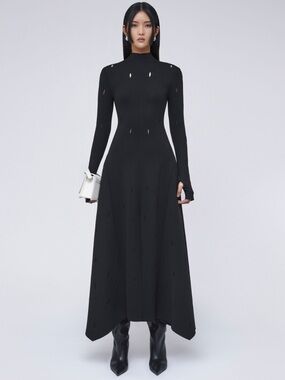 Black Chats by C.dam Dress